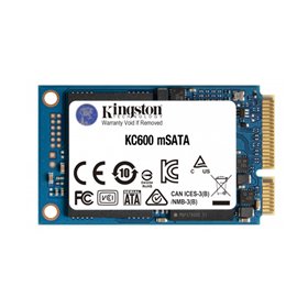 Disco rígido interno sólido hdd ssd kingston kc600 256gb msata sata 6gb - s