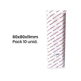 Rolo de Papel Térmico 60x80x11 - Pack de 10 unidades