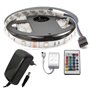 Kit Fita 150 Leds 5050 12V 5M Rgb C/ Control Ip20