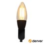 Lâmpada E14 Dimável Filamento 4.9W Led Wifi Tuya Denver