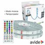 Kit 2 Fitas 150 Leds 5050 Rgb 12V 22W/M 5M Ip65 Avide
