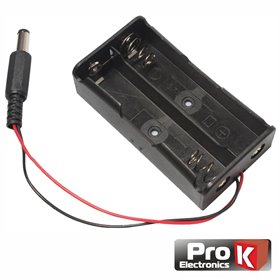 Suporte P/ 2 Pilhas 18650 Prok