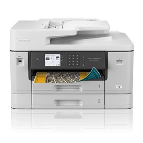 Brother multifuncional injeção colorida mfcj6940dw fax - a3 - 28ppm - 256mb - usb 2.0 - rede - wi-fi - wi-fi direto - duplex tod