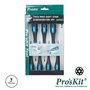 Conjunto De 7 Chaves Torx C/ Furo Proskit