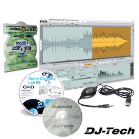 Conversor Áudio Analógico P/ Digital Jack / Usb Dj-Tech