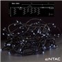 Grinalda 360 Leds 6400K Cortina 8M C/ Alimentador Entac