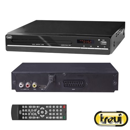 Leitor Cd/Dvd C/ Usb  Trevi