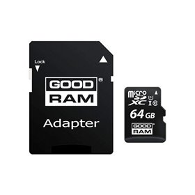 Goodram micro mem sd 64gb m1aa cl10 uhs - i+adapt