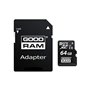 Goodram micro mem sd 64gb m1aa cl10 uhs - i+adapt