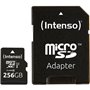 Cartão de memória micro sd intensa 256gb uhs - i cl10 + adaptador sd