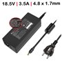 Carregador para Portatil HP 18.5V 3.5A 65W Ficha Amarelo