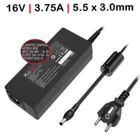 Carregador para Portatil Samsung A10 P10 P20 P25 16V 3.75A 60W