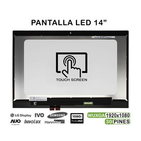 Ecrã LED de 14" FHD para Portatil Lenovo Yoga 520-14 Nv140Fhm-N3B 5D10N45602