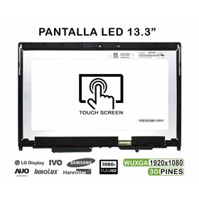 Ecrã com Tátil de 13.3" para Portatil Lenovo ThinkPad X380 Yoga 20Lh FHD 02Da168