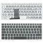 Teclado para Portatil HP EliteBook 2560P 2570P Marco Plata