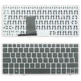 Teclado para Portatil HP EliteBook 2560P 2570P Marco Plata