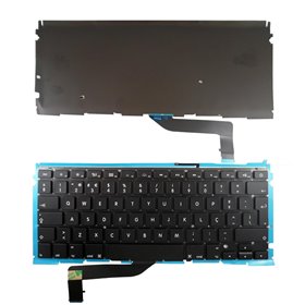 Teclado Retroiluminado para Portatil Apple MacBook Pro A1398 em Portugués