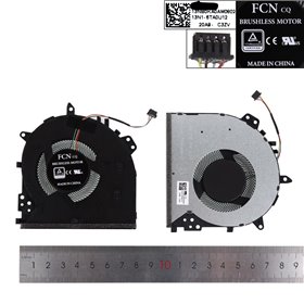 Ventoinha CPU para Portatil Asus Y5100U X512U A512U F512U F512D V5000F R564D