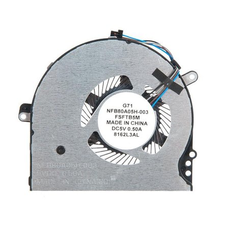 Ventoinha para Portatil HP Pavilion 15-Cc 15-Cc708Tx 15-Cc715Tx 15-Cc710Tx Tpn-Q191 927918-001 Nfb80A05H-003