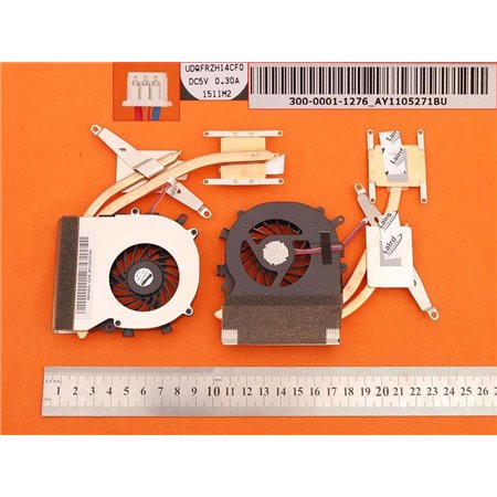 Ventoinha para Portatil Sony Vaio VPC-Eb Ea Udqfrzh14Cf0 300-0001-1276