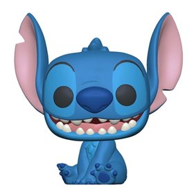 Funko Pop Jumbo Disney Lilo & Stitch Stitch sentado 10 polegadas 55618