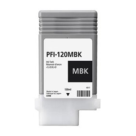 Canon PFI120 Tinteiro Preto Mate Pigmentado - Compatível