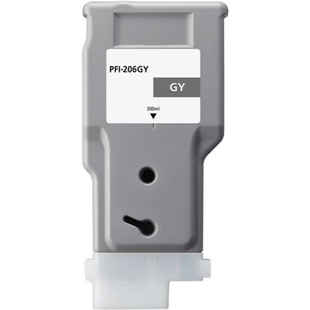 Canon PFI206 Tinteiro Cinza Pigmentado - Compatível