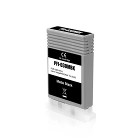 Canon PFI030MBK Tinteiro Preto - Compatível