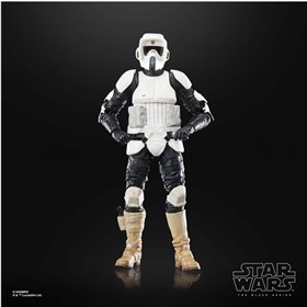 Figura hasbro the black series 40º aniversário de star wars: return of the jedi - biker scout