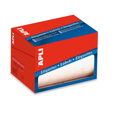 Apli Roll Etiquetas Brancas Permanentes 53,0 x 82,0mm