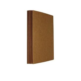 Mariola Pacote de 50 Subpastas Kraft 200gr - Formato Fólio - Slot para Fixador - Cor Marrom