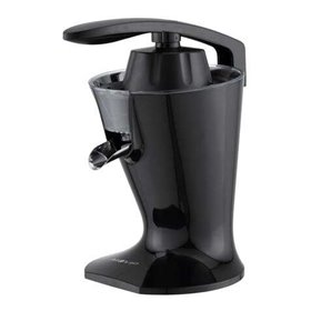 Espremedor elétrico Muvip Black Design 160W - Alça confortável para prensar - Filtro de aço inoxidável - Sistema anti-gotejament
