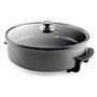 Panela de paella Orbegozo PZ 8100 Pizza-Pan - Substitua sua bateria de panelas por esta panela elétrica versátil - Capacidade pa