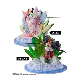 Tamashii Nations Figuarts Zero One Piece Extra Battle Red Shanks & Uta Figure