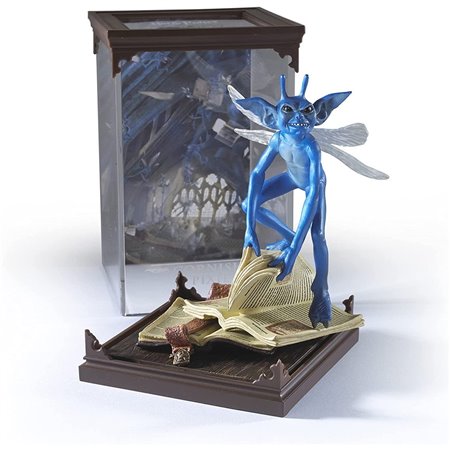Figura a coleção nobre harry potter elfo da Cornualha criatura mágica n.15 18 cm