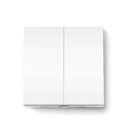 Interruptor de luz inteligente TP-Link Tapo S220 Double WiFi - Controle de aplicativo - Controle de voz - Programação programáve