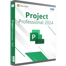 Microsoft Project Professional 2024 ESD Permanente - Chave de Activação