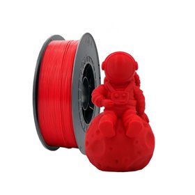 Filamento ASA 3D - Diâmetro 1,75mm - Bobina de 1kg - Cor Vermelha