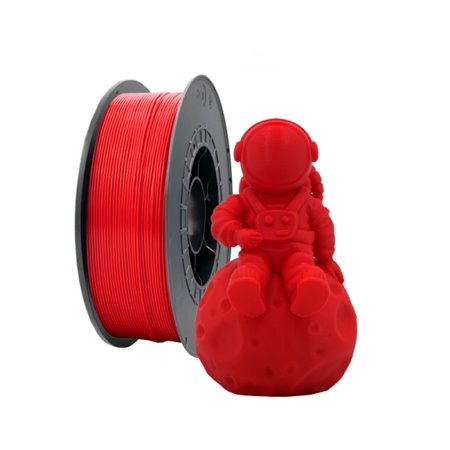 Filamento ASA 3D - Diâmetro 1,75mm - Bobina de 1kg - Cor Vermelha