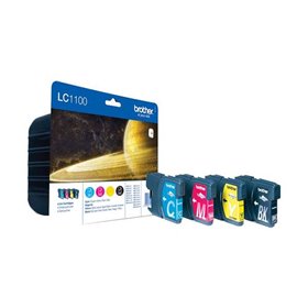 Brother LC1100 Tinteiro original Pack de 4 - LC1100VALBP