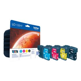 Brother LC1100XL 4-Pack Tinteiros originais - LC1100HYVALBP