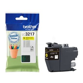 Tinteiro original Brother LC3217 amarelo - LC3217Y