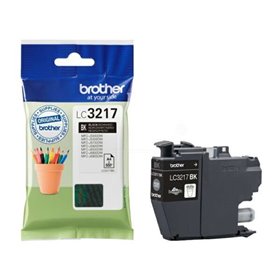Tinteiro original Brother LC3217 Preto - LC3217BK