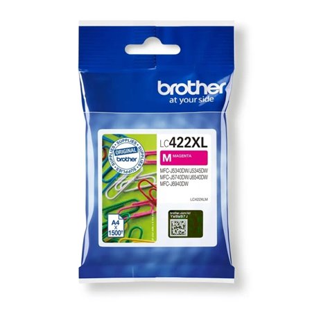 Tinteiro original Brother LC422XL Magenta - LC422XLM