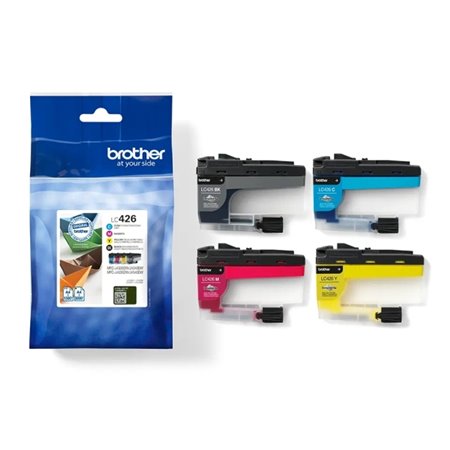 Brother LC426 Pack de 4 Tinteiros originais - LC426VAL