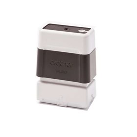 Brother PR1438B6P Pack de 6 suportes de carimbo originais - 14x38mm - Preto