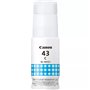 Garrafa original Canon GI43 Cyan - GI43C/4672C001
