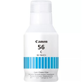 Garrafa original Canon GI56 Cyan - GI56C/4430C001