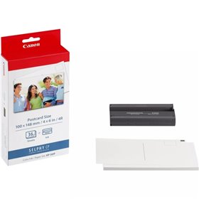 Pacote de tinta original Canon KP-36IP e 36 folhas de papel fotográfico, 100x148 mm - 7737A001