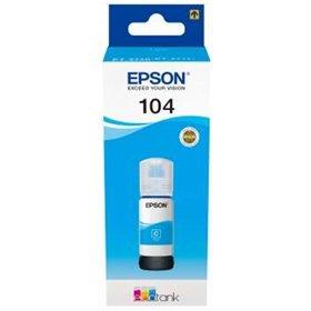 Garrafa original Epson 104 Cyan - C13T00P240